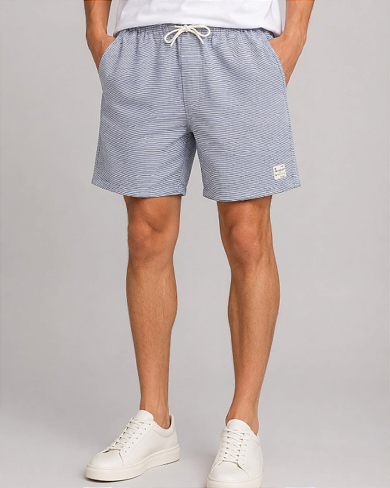 Shorts Ecotex Azul Marinho Invicci