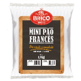 Mini Pão Francês Integral Caixa