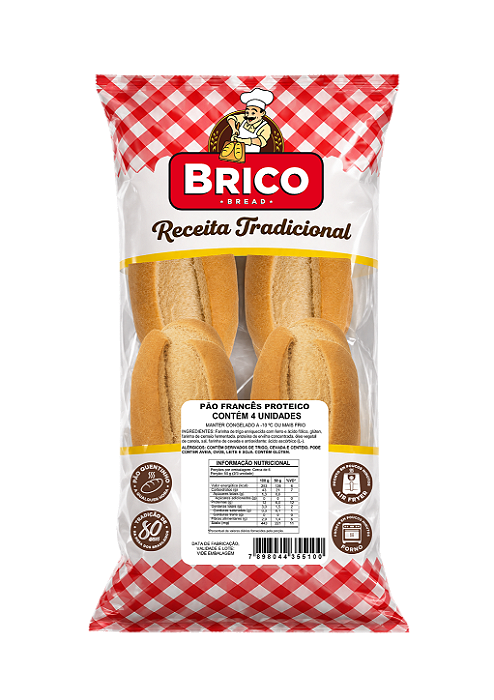 Pão Francês Proteico Caixa