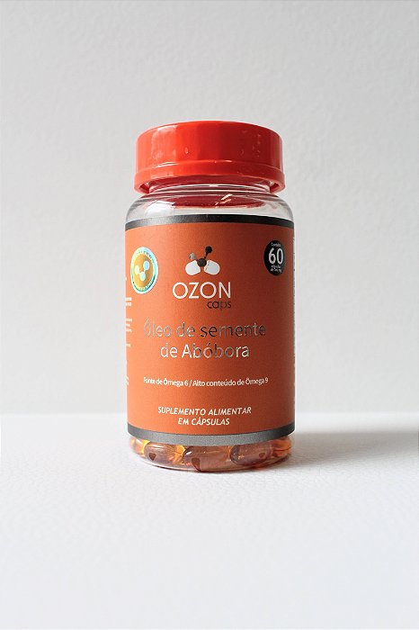 Ozon Caps – Óleo de Semente de Abóbora Ozonizado (60 cápsulas)