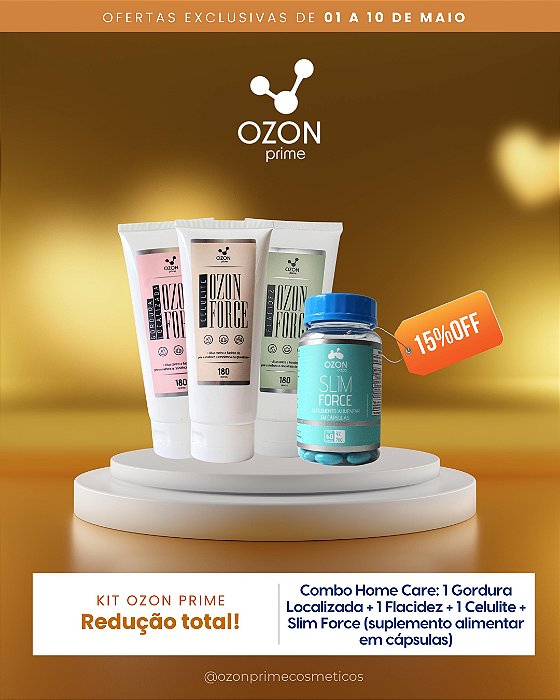 Kit Redução Total Dia das Mães