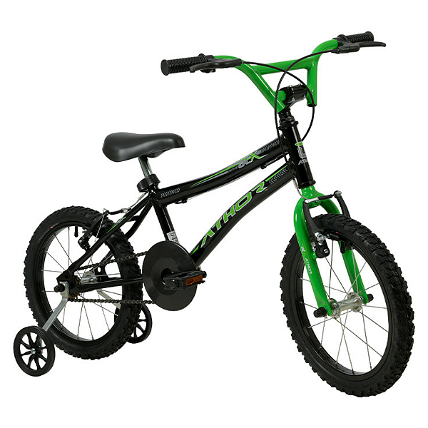 Bicicleta ATX 16 Com Rodinhas - Crianças de 5 a 12 anos