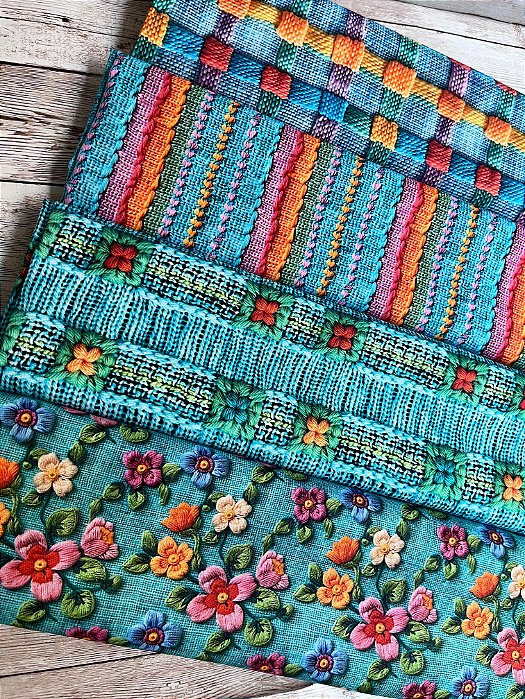 Kit Digital Exclusivo Textura Turquesa