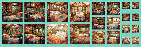Painel Quartos e Quilt