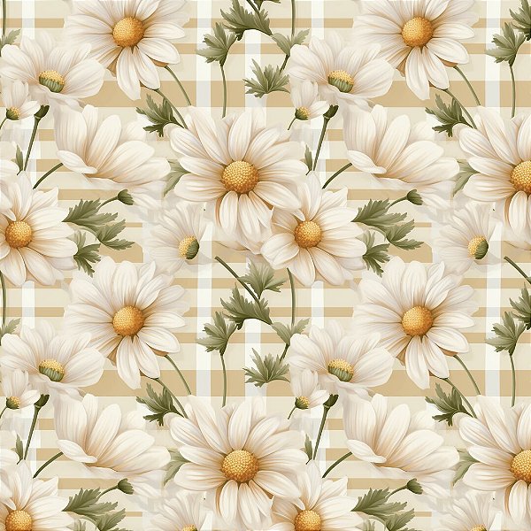 Digital Daisy Creme