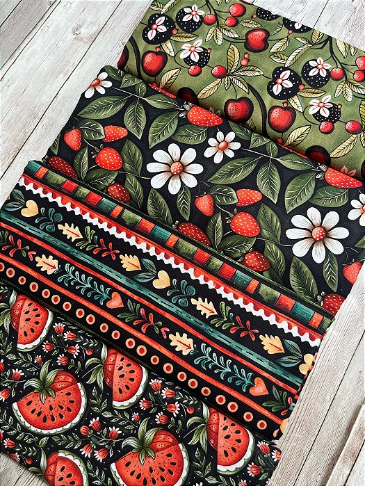 Kit Digital Frutas Country 1