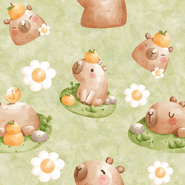D1651 - Capivara Verde