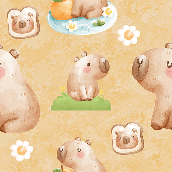 D1653 - Capivara Ocre