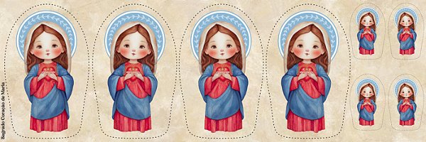 D1696 - Sagrado Coração de Maria