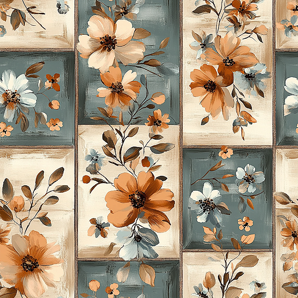 D1672 - SS Flor Patch