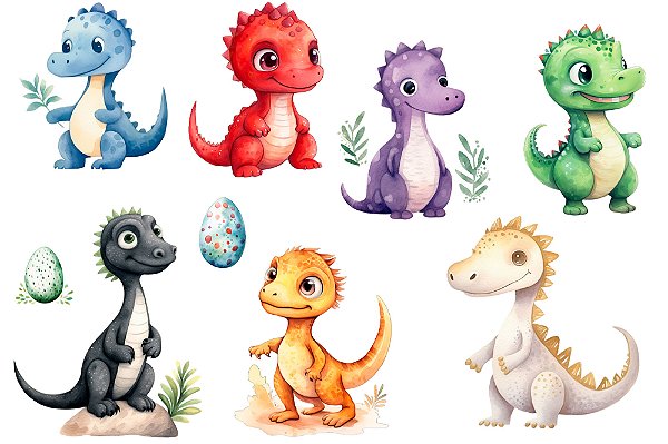 111301 - Estampa Fácil   DINOSSAUROS