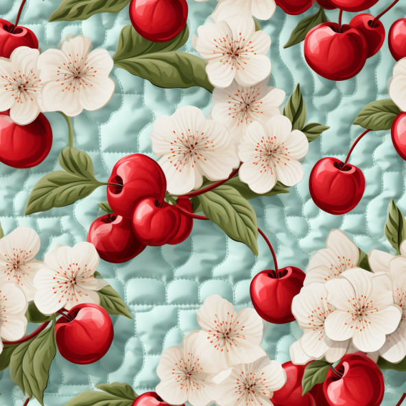 DS046 -  Sarja Cereja Quilt