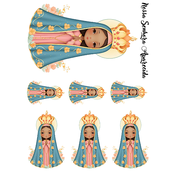 111355 - Estampa Fácil Nossa Senhora Aparecida