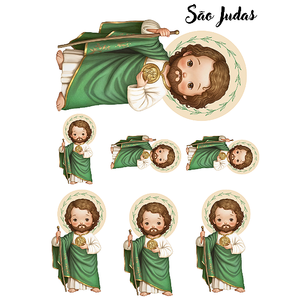 111364 - Estampa Fácil São Judas