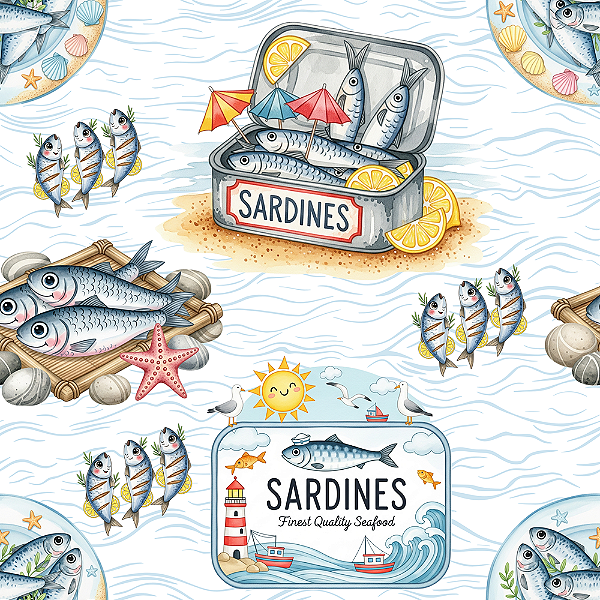 D2167 - Sardinhas em Ondas