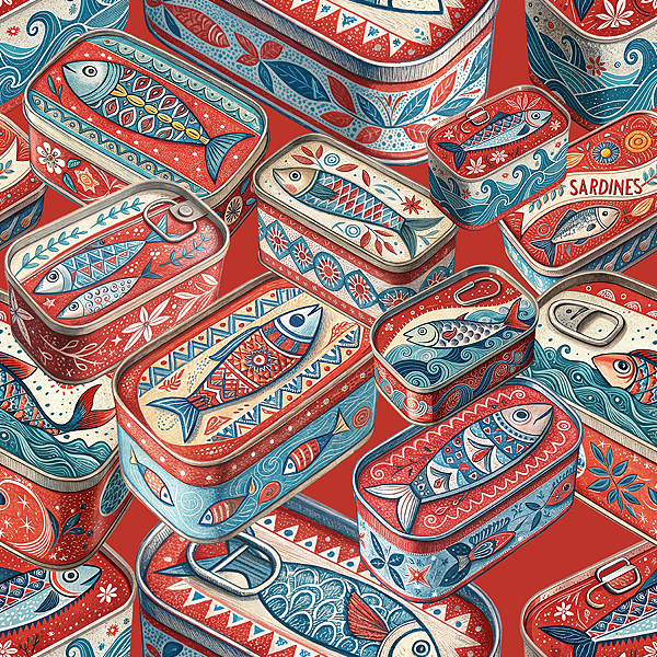 D2171 - Latas Sardinhas Vermelhas