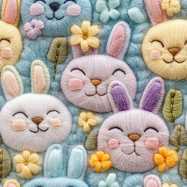 DP106 - Coelhos Happy Faces