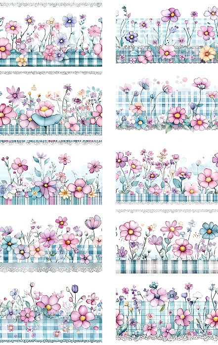 D2234 - BARRADO FLORAL LILAC