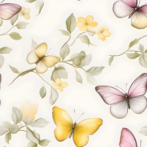 D2228 - Yellow Spring Borboletas