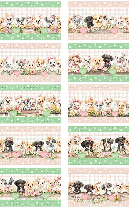 D1974 - Barrados Puppies