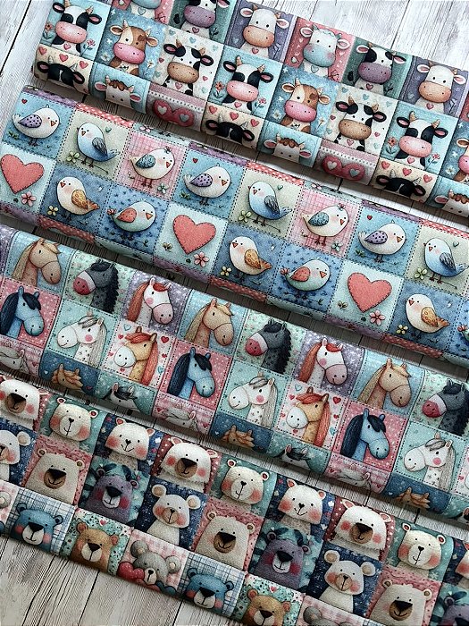 Kit Digital Patch Bichinhos 02