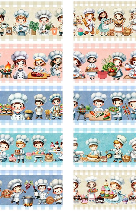 D2360 - Barrado Cute Chefs