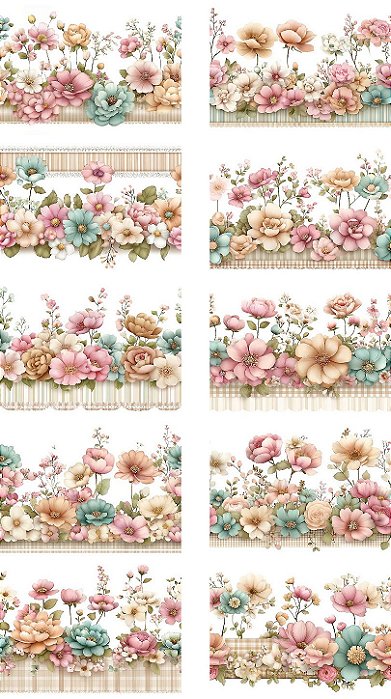 D2424 - BARRADO Floral Pastel