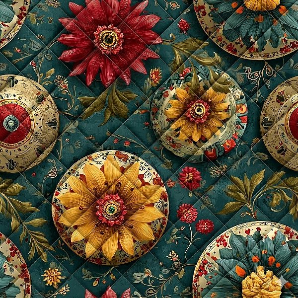 M081 - MATELASSÊ - Florence Mandala