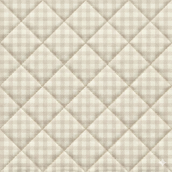 M909301 - MATELASSÊ - Xadrez Creme