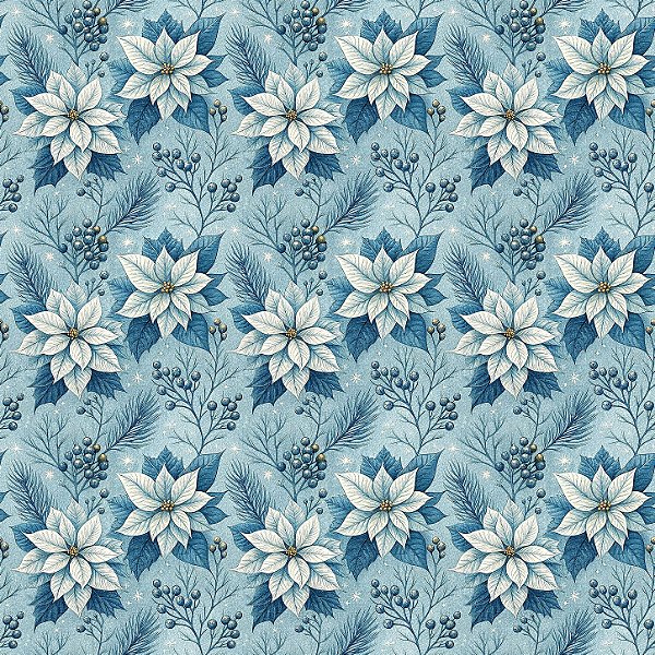 NATAL - Azul Floral