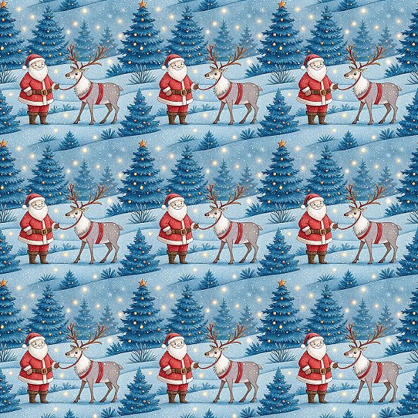 NATAL - Azul Papai Noel