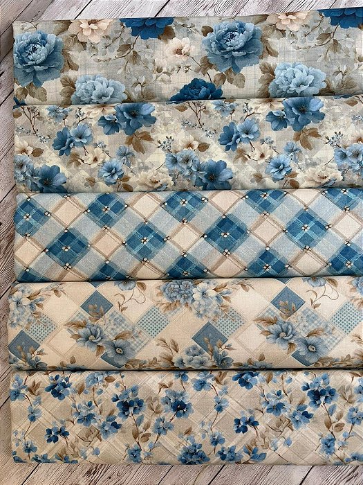 Kit Digital Sky Floral