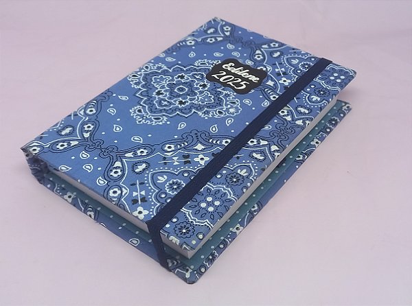 Agenda 2025 Diária Pequena Capa Dura Bandana