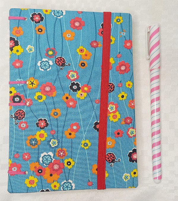 Agenda 2026 Diária Pequena Copta Floral