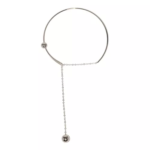 Choker Moon Prateado