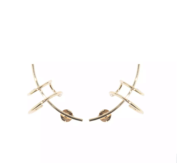Ear Cuff Vienne Dourado