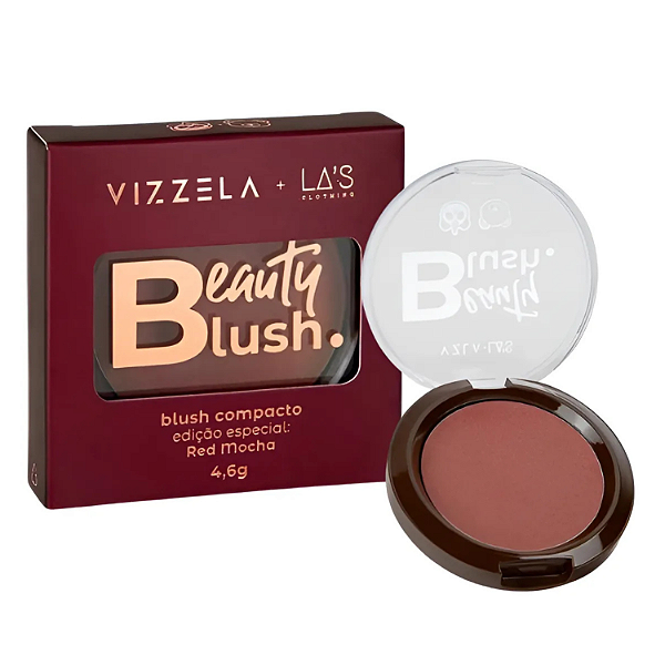 Beauty Blush Compacto Red Mocha - Vizzela + La’s