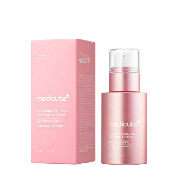 Sérum Facial Medicube PDRN Pink Collagen Exosome Shot 2000 30ml