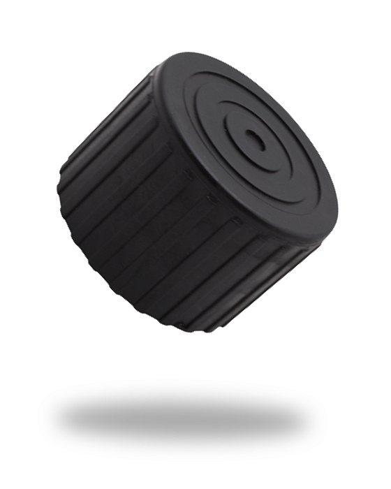 Kit 40 Ponteira Externa Estriada Ø3'' Polegadas