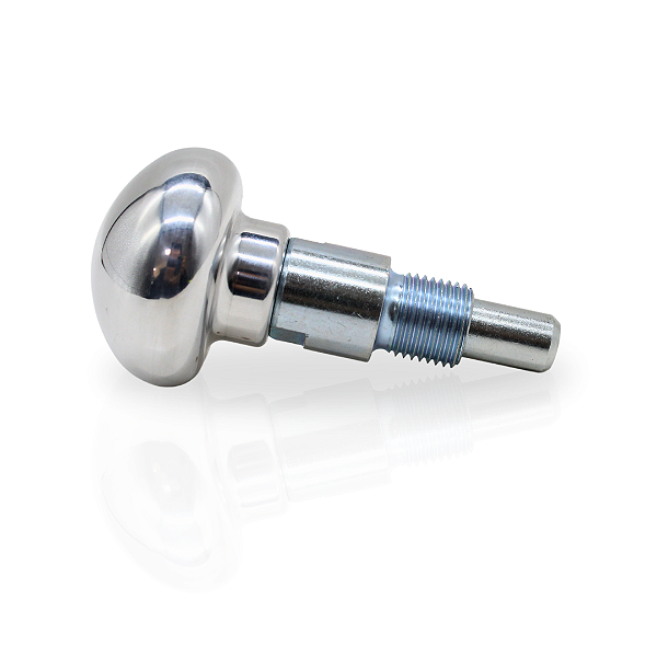 Puxador Manipulo Esférico Alumínio 2 Corpos Academia