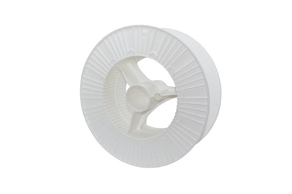 Carretel Mig PS Reciclado Branco