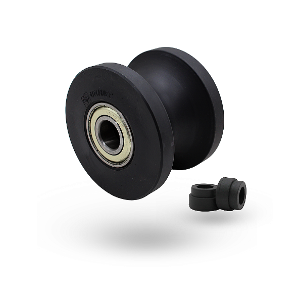 Kit 8 Roldana Legg Press 80mm Para Tubos De 1. 1/2