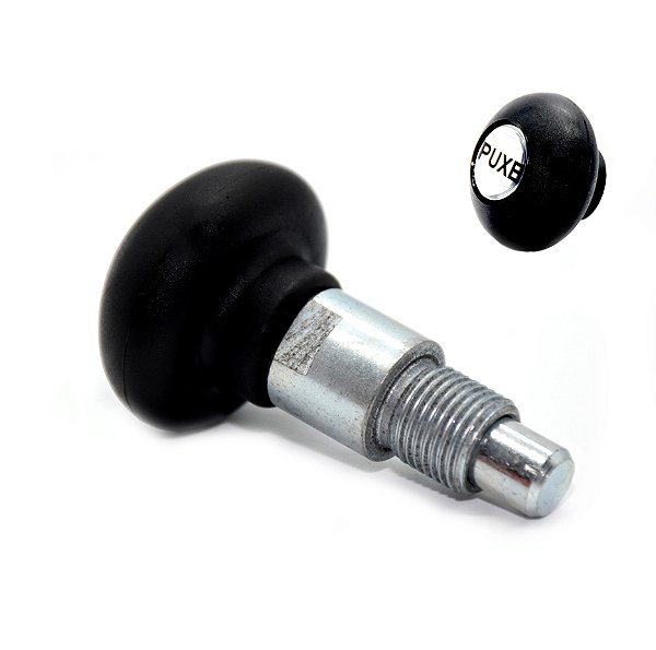 Kit 2 Puxador Manipulo Esférico 2 Corpos Academia Com Puxe