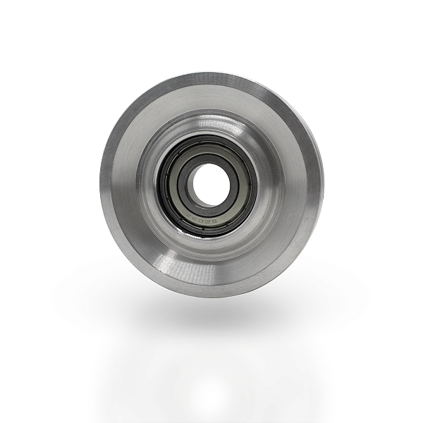 Kit 4 Roldana De Alumínio Ø90mm