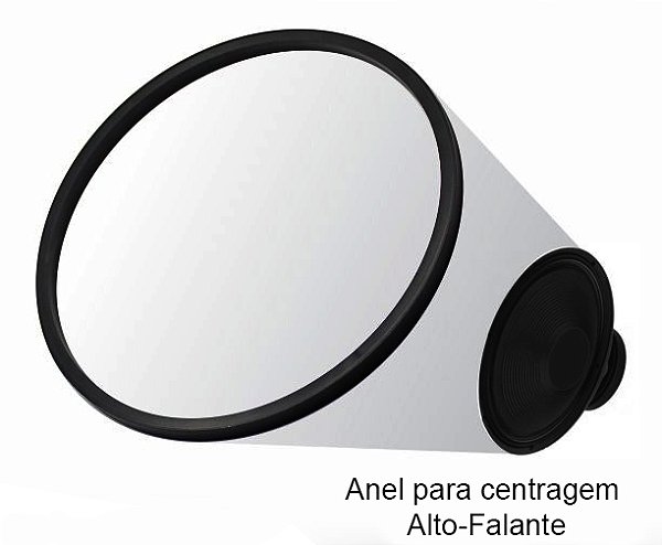Kit 20 Anel Aro Reparo P/ Centragem De Alto-falante 180mmx7mm