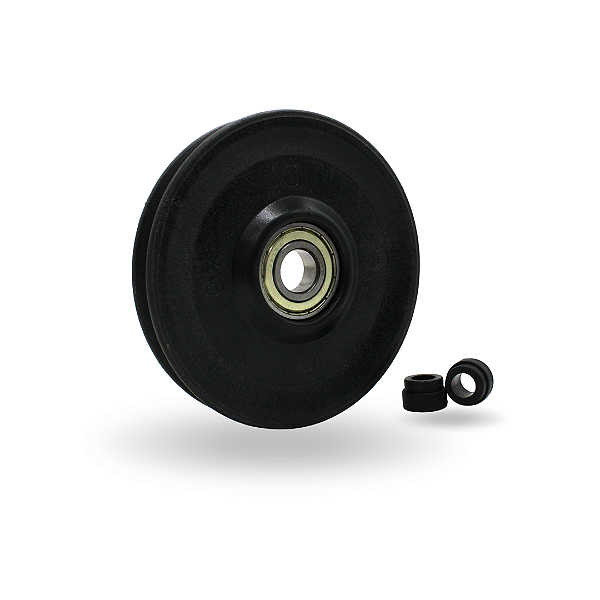 Kit 5 Roldana para cabo de aço Ø115mm