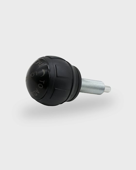 Kit 2 Manípulos Trava Esférico Anatômico (knob Trava) - M16X40mm