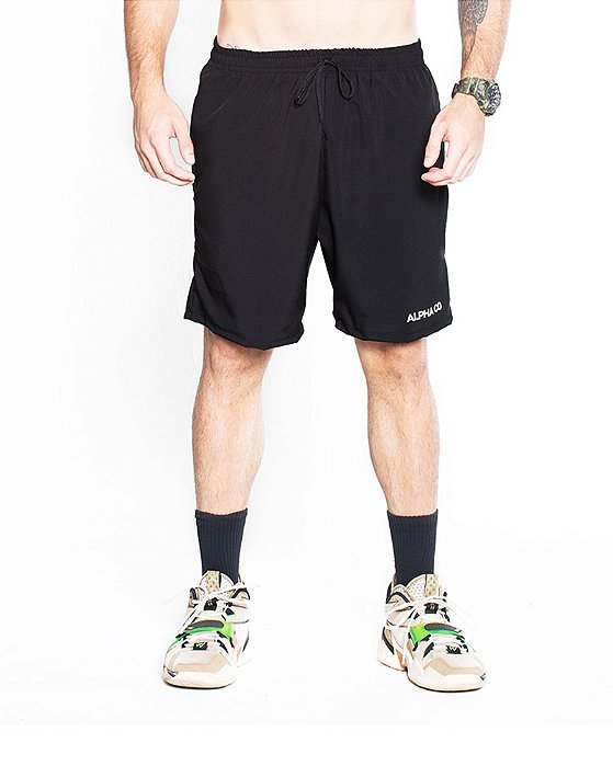 Bermuda Basic Dry Essential Preto