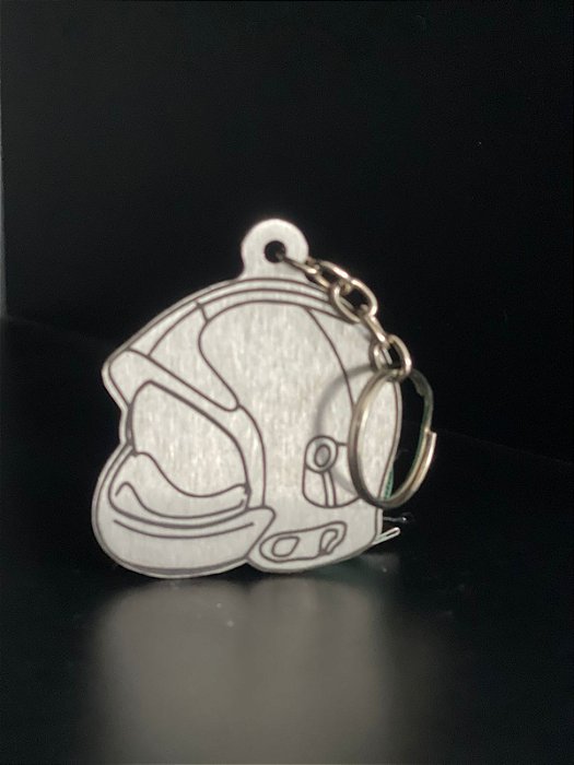 Chaveiro Capacete Aço