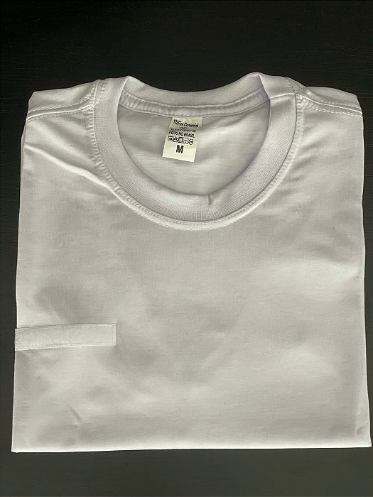 Camiseta básica branca PM
